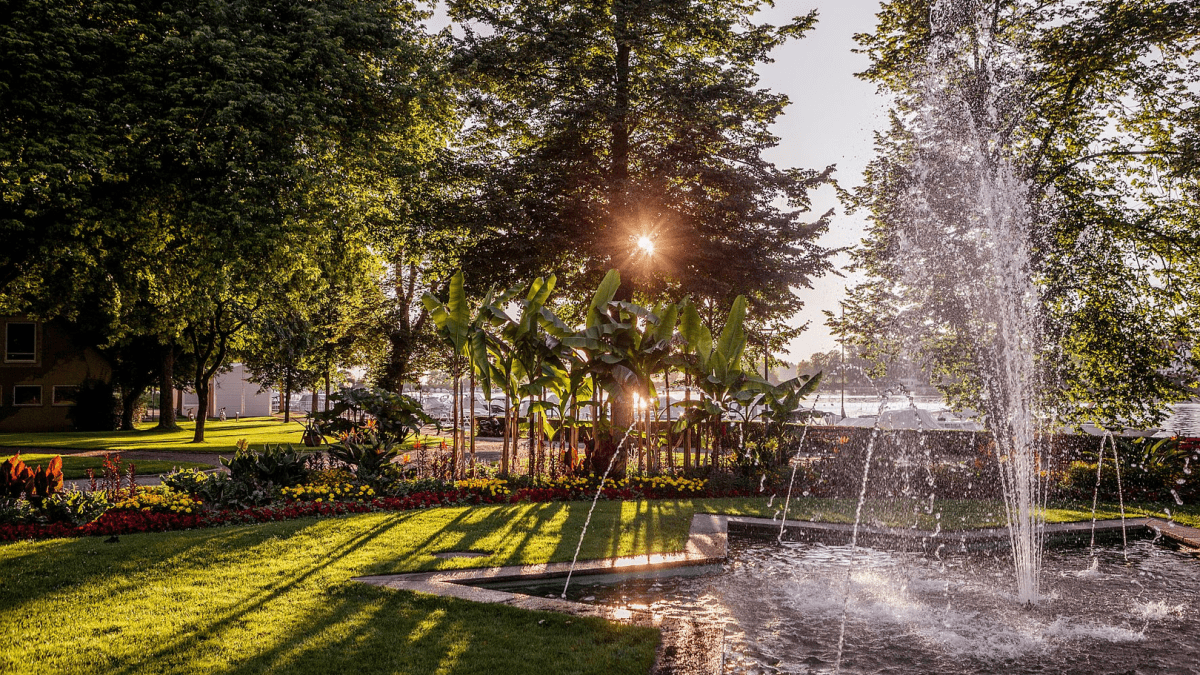 Lindenhofpark in Lindau am Bodensee